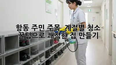 항동 주민 주목! ✨ 계절별 청소 꿀팁으로 쾌적한 집 만들기 🏡